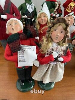 10 Bryers Choice Carolers Shoppers Advent Traditional