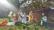 10 Pcs. Blowmold Nativity Set Light Up Outdoor Plastic Xmas Yard Lawn Holiday