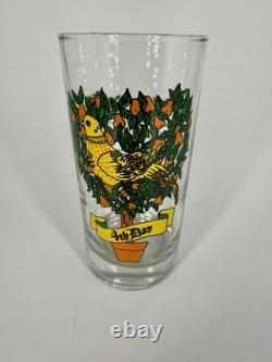 12 Days of Christmas Glasses Complete Set of 12 Vintage Holiday Glasses