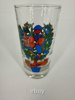 12 Days of Christmas Glasses Complete Set of 12 Vintage Holiday Glasses