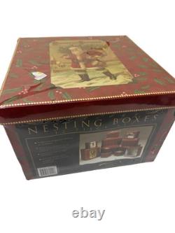 12 Days of Christmas Nesting Boxes Set of 12 Barrington Studios Judy Hand
