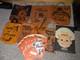 15 Vintage 60-70s Halloween Trick Or Treat Candy Bag Lot, Witches, Cats, Ghosts