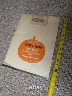 15 Vintage 60-70s Halloween Trick Or Treat Candy Bag Lot, Witches, Cats, Ghosts