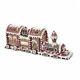 19.5 Battery Operated Gingerbread Led Train Tablepiece