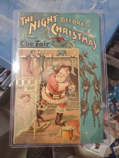 1909 Vintage The Night Before Christmas From The Fair W. B. Conkey
