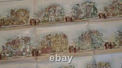 1916 Rex Mardi Gras Carnival Bulletin Visions from the Poets Huge Color Lith 1916 Rex Mardi Gras Carnival Bulletin Visions from the Poets Huge Color Lith