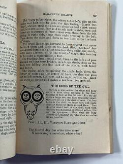 1924 L. M. Paine Halloween Hilarity Party Book by Marie Irish music bogie