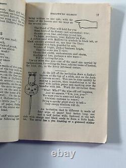 1924 L. M. Paine Halloween Hilarity Party Book by Marie Irish music bogie