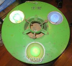 1926 BELMONT TREELITER with3 Bulbs Light-Up Christmas Tree Stand, All Orig -WORKS