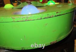 1926 BELMONT TREELITER with3 Bulbs Light-Up Christmas Tree Stand, All Orig -WORKS