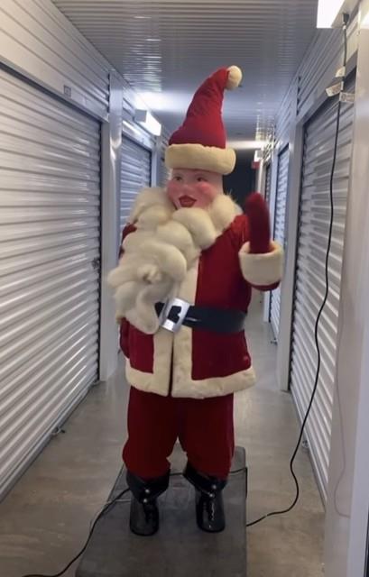 1961 Animated 5 1/2 Ft Harold Gale Store Display Santa Vintage Mcm Mid Century