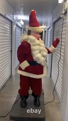 1961 Animated 5 1/2 ft Harold Gale Store Display Santa Vintage MCM Mid Century