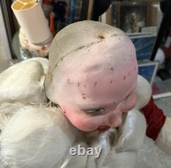 1961 Animated 5 1/2 ft Harold Gale Store Display Santa Vintage MCM Mid Century