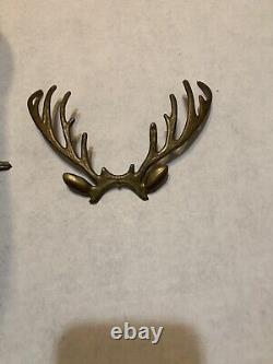 1962 MCM /Union 20 injection molded reindeer with original stand and antlers