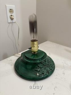 1975 Vintage Ceramic Christmas Tree Lighted with Base 16.5 Inches Tall