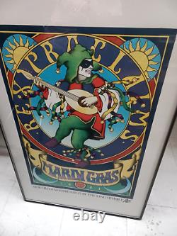 1983 Vintage Art Poster Mardi-gras Limited Edition Signed Schneider