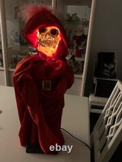 1988 Telco Masque Of The Red Death Motionette 24 Animatronic Halloween Rare