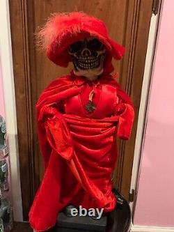 1988 Telco Masque Of The Red Death Motionette 24 Animatronic Halloween Rare