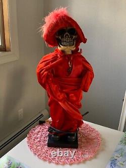 1988 Telco Masque Of The Red Death Motionette 24 Animatronic Halloween Rare