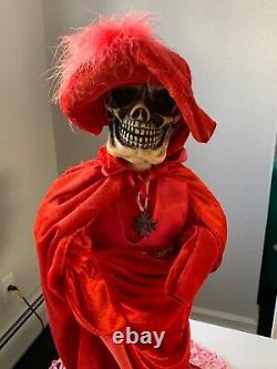 1988 Telco Masque Of The Red Death Motionette 24 Animatronic Halloween Rare