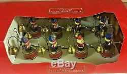 1991 Mr. Christmas Animated SANTA'S MARCHING BAND 8 Musicians, 35 Songs, Red Box