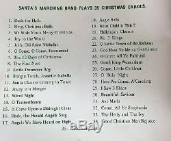 1991 Mr. Christmas Animated SANTA'S MARCHING BAND 8 Musicians, 35 Songs, Red Box
