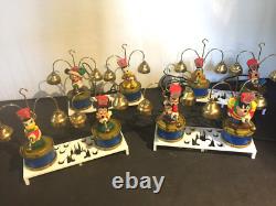 1991 Mr. Christmas Mickey's Marching Band with Custom Made Stands