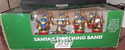 1991 Mr Christmas Santa's Marching Band Musical Bells 35 Carols First Edition