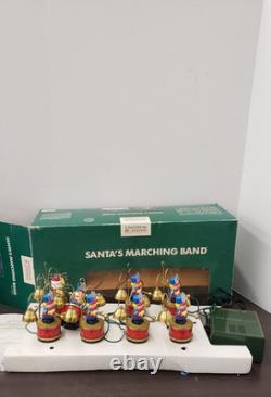 1991 Mr Christmas Santa's Marching Band Musical Bells 35 Carols First Edition
