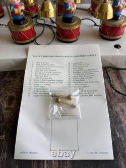 1991 Mr Christmas Santa's Marching Band Musical Bells 35 Carols First Edition