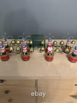 1991 Mr Christmas Santa's Marching Band Musical Bells 35 Carols VTG Tested