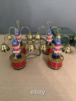 1991 Mr Christmas Santa's Marching Band Musical Bells 35 Carols VTG Tested