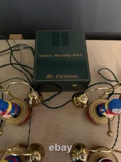 1991 Mr Christmas Santa's Marching Band Musical Bells 35 Carols VTG Tested 1991 Mr Christmas Santa's Marching Band Musical Bells 35 Carols VTG Tested
