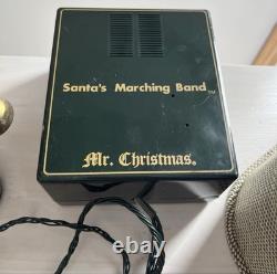 1991 Mr Christmas Santa's Marching Band Musical Bells 35 Carols VTG Tested