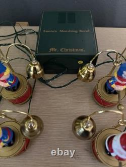 1991 Mr Christmas Santa's Marching Band Musical Bells 35 Carols VTG Tested