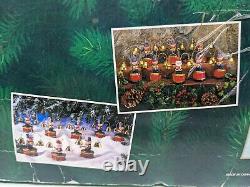 1992 Mr. Christmas Santa's Marching Band Plays 35 Songs with Manual & Box Tested