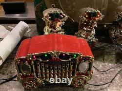 1993 Mr. Christmas Holiday Carousel Circa 1874 Lights Music and Motion with box