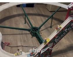 1993 Mr. Christmas Mickey's Ski Slope Tree Ski Lift With Video Link