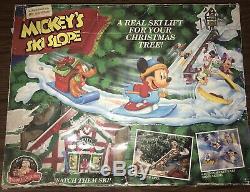 1993 Mr Christmas Tree MICKEY SKI SLOPE Mickey Mouse