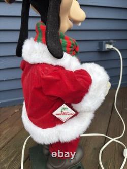 1994 Animated 30 Disney's Christmas Goofy Musical Motionette