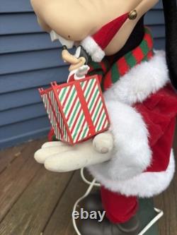 1994 Animated 30 Disney's Christmas Goofy Musical Motionette