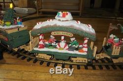 1995 Holiday Express Animated Christmas Train Set, Complete, Works Great