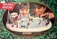 1995 Mr Christmas Holiday Skaters Animated Lighted Ice Skating Rink Musical