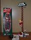 1996 Mr Christmas North Pole Power & Light Animated Stepping Santa See Video