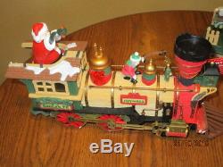 1997 New Bright Holiday Express Animated Train Set 380 -electric Christmas Decor