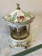 1999 Lenox Christmas Holiday Carousel Centerpiece Motion Musical Display Works