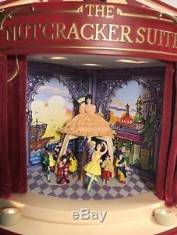 1999 Mr Christmas Gold Label Nutcracker Ballet Suite Animated Stage Music AS-IS