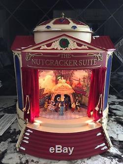 1999 Mr Christmas Gold Label The Nutcracker Suite Ballet Animated Theater Works