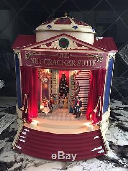 1999 Mr Christmas Gold Label The Nutcracker Suite Ballet Animated Theater Works