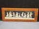 1999 Pamela Dalton Hand Cut Paper Scherenschnitte Children Marching Withtoys